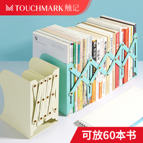 Book stand book baffle retractable book stand student folding book clip creative high school students simple table shelf