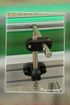 Conveyor guardrails bracket aluminium profile fixed bracket conveyors accessories small cross bearing clamps T-clips 12 round