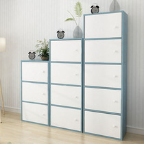 Simple modern bookcase bookcase free combination cabinet storage cabinet simple storage bookshelf multi-layer storage cabinet