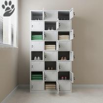 Shoe cabinet Gym cabinet 18 doors 24 doors Employee locker with lock Twenty-four doors locker Restaurant cupboard Steel