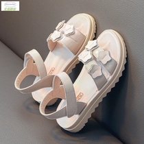 Girl sandals 2021 Summer new children Fashion little Princess Softbottom CUHK Girl girl shoes Trend foreign air