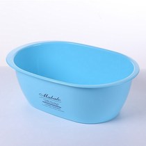Childrens laundry basin Household plastic washbasin Large raspberry thickened deep large baby bath basin King size