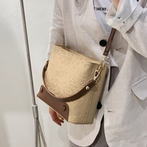 Advanced Sensory Packets Bag 2021 New Fashion Net Red Girl Bag Slanted Satchel OCEAN GAS SINGLE SHOULDER ARMPIT BAG Bucket Bag