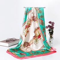 About 90*90CM ladies square scarf silk scarf ladies large square scarf ethnic style scarf silk scarf