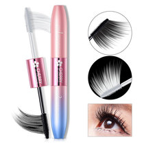 Han Chan double-headed long curly mascara thick big eyes Waterproof sweat-proof eyelash enhancer Ladyboy cosmetics