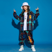 Childrens Street Dance Suit New Fall Girl Hip Hop Performance Suit Little Boy Hiphop Jazz Dance Out