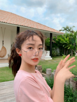 Korean version ins tide myopia glasses women can be equipped with power box Men ultra-light tr90 glasses frame decorative flat mirror