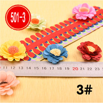 DIY handmade colorful note perfuncchment paper Carved Paper Flower Perfunci Paper Art Flower Perfuncting Paper Art.