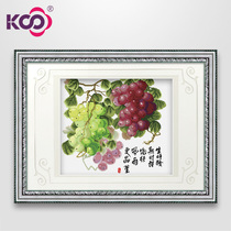 KS cross stitch store Living Room restaurant thread embroidered cotton new fruit harvest grapes