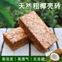 Lanke sterile coconut brick nutritious coconut soil orchid soil soilless cultivation pet cushion and vegetable coconut bran