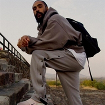 fog hoodie Season 6 FEAR OF GOD main line High Street Henry collar button hoodie loose trend