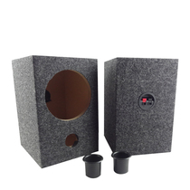 Car audio wooden box 6 5 inch empty box horn audition empty box MDF speaker empty wooden box
