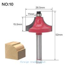 1pC 6mm Shank ClaSSiCal CoRneR Round Cove Box RouteR BitS C3