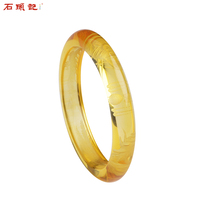 Stone notes synthetic yellow Crystal Dragon Phoenix auspicious bracelet bracelet female atmosphere to send mother to lover to send friends gifts