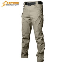 IX9 instructor military fans tactical pants mens loose multi-pocket overalls mens multi-pocket military outdoor charge trousers