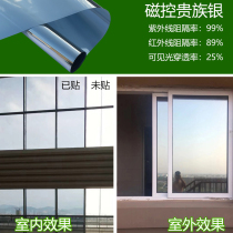 Thickened fully shading opaque toilet window glass film anti-light kitchen window decorative glass sticker