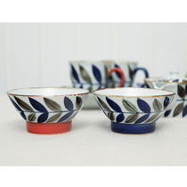 Pozo sees Japanese imported ceramic creative tableware Xiang Fang kiln tea bowl hand-painted couple set plate mug