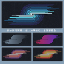 Waterproof Dark Mouse Pad Customized Vintage Galaxy Tear Space Extra Large Thick Lock Edge Esports Computer Desk Mats