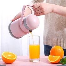 Orange juice juicer Automatic orange press Simple student small household squeeze fruit lemon fried juice machine cup