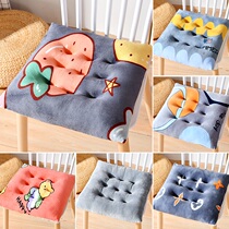 Office cushions for a long time without tired plush seat cushions student classrooms High school students autumn thickened home milk suede thickened