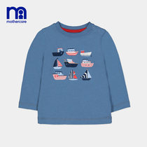 British mothercare children T-shirt baby girl long sleeve letter butterfly pattern T-shirt blouse