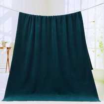 Fire therapy special towel cotton large bath towel flame retardant cover fire beauty sweat steamed dark green inscription 100*150