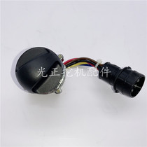 挖掘机配件卡特200B 312 320V1 V2圆插油门旋钮开关控制档位开关