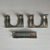 Greenhouse skeleton accessories Pipe groove fixing card Pipe pipe slot Hot galvanized card slot holder Three-in-one connector