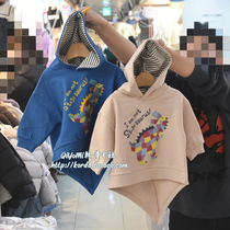 Chiumi Korea Imported Childrens Clothing 2021 Spring Boy Girl Children Dinosaur Cartoon Casual Lianhood M2