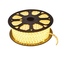  LED three-color dimming light with advertising light strip 220V household soft light strip living room ceiling outdoor waterproof line light