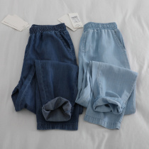 Factory womens clothing nine - point dayjeans summer thin 2020 new loose straight tube casual Harlen pants tide