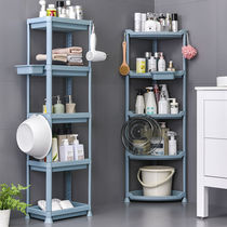 Toilet shelve Perforated Toilet Shelve Shelf Floor Multilayer Tripod Toilet Plastic Bathrooms