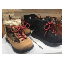 Spot mikihouse Winter Children Snow Boots Cotton Boots Windproof Anti-Slip Mid Boots 63-9404-260