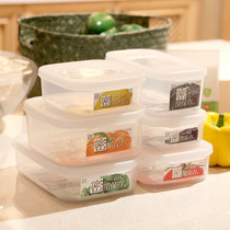 Square transparent multi-specification plastic sealed fresh-keeping Box large capacity lunch box