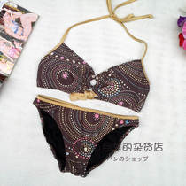 2 sets of clearance new womens sexy bikini swimsuit set gather B C cup 2910