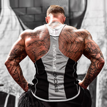 Muscle brothers fitness vest new quick-drying Sports Basketball suit outdoor running training sleeveless T-shirt mens vest