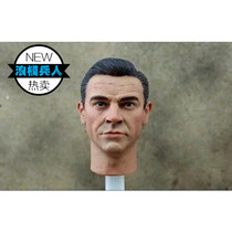 Soldier Man 1 6 James Bond old version 007 Sean Connery head sculpture 007 Agent (batch)