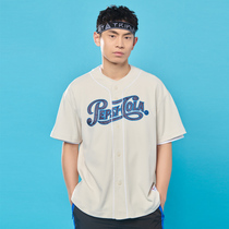 Pepsi joint name) 361 sports T-shirt men 2020 autumn new loose casual button top cardigan short-sleeved white T-shirt