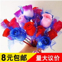 Rose creative ballpoint pen wholesale cute small gifts personalized Japanese and Korean tools for primary school students to send gifts to his girlfriend