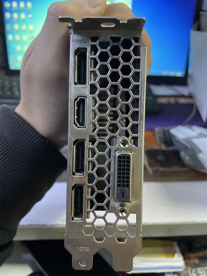 Inscription Xuan MS-GTX1060 jumbolor 3g graphics card stall strip iron bar stopper 107B