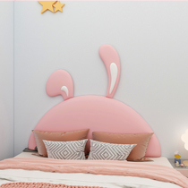 Childrens room soft package backpack wall with tatami wall bedside bedside bedside bedside backside pad against collision