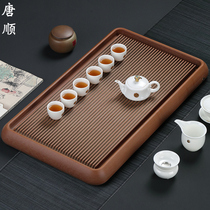 German yellow Bakelite tea tray primary color unpainted household Chinese style take over drainage electric Bakelite tea table kung fu tea set