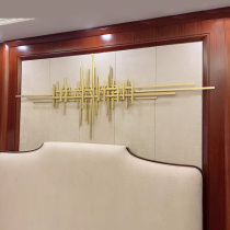 Nordic light luxury living room dining room sofa TV background Wall Wall pendant modern Wall Wall Wall wrought iron decoration