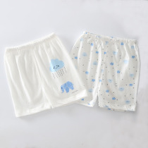 Hamiqi Summer Open stall shorts pants baby baby cotton dual-purpose Shorts 2-pack 73-120 yards