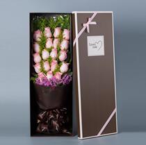 Birthday Rose Gift Box Zhejiang Jinhua City Wucheng District Yiwu Dongyang Yongkang City Tongcheng Flower Shop Express Delivery Flowers