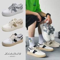 Men Shoes Spring 2022 New Korean Version Port Wind Day Series Trends 100 Hitch Teens Sports Casual Board Shoes Tide Shoes
