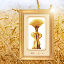 ABV San Pure Cotton Precision Printing Egyptian Long Queen Cross Embroidery Classic Spike A Barley Selling Wheat