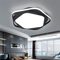 Bedroom lamp simple modern led ceiling lamp Pentagon creative personality room lamp atmospheric household living room lamp