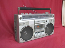 Sanyo Recorder M-x320k Cassette Old Radio Dual-use