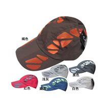 Summer thin speed dry hat breathable sun hat outdoor sports net cap solar baseball cap male and female ducktongue cap
